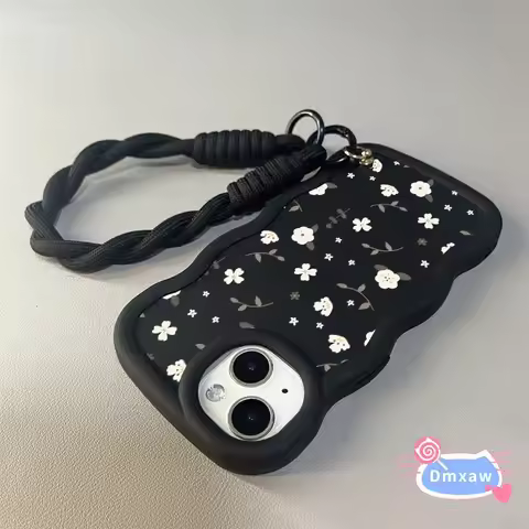 For Honor 200 90 Smart 70 Lite 9X Pro 8A Pro 7C Magic 7 6 5 Lite 5G 4G Phone Case 3D Wave Strap Cute