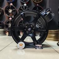 [1PC] New Sport Rim 17inch LENSO PROJECT D RACE-6 17X7.5JJ ET35 8H100/114.3 MKW