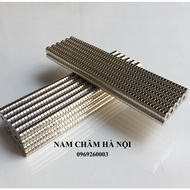 Strong magnetic rare earth white magnet 6x2mm - N42