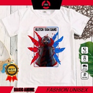 Baby Sans T-shirt, Glitch 504 Sans - Error Sans shirt with cool print, 4-way stretch cotton material