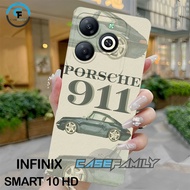 [GCR101]Bumper tpu Infinix Smart 10 HD / 8 / 8 HD / 8 PRO / 8 PLUS Hot 40i Car wallpaper Motif