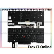Lenovo E480 L480 L380 E485 T490 E490 E495 L490 T495 Yoga L390 P43S 01YP360E490 01YP240 Keyboard (KN 