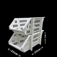 1PC Organizer Hardware Rack Stackable Plastic Storage Bin Stack Box