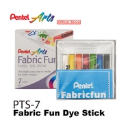 Pentel Arts PTS Fabric Fun Dye Stick (7 Colours)