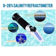 Refractometer ATC Portable Salinity  Sodium Chloride (NaCl) Salt Level Meter Tester Test Kit for Sea