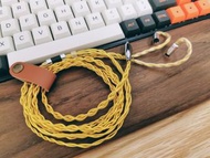 4絞粗7N純單晶銅鍍金線 CM 0.78 Lightning岩晒VisionEars/EmpireEars/UM/F-Audio