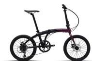 Sepeda Lipat Polygon Urbano 3 2021 Black Purple !! Stok Terbatas!!!
