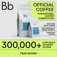 BEAN BROTHERS Black Suit Medium Dark Roast Arabica Coffee Bean (200g | 1kg | 2x500g)