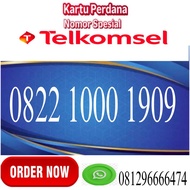 Perdana telkomsel nomor cantik 0822 1000 1909