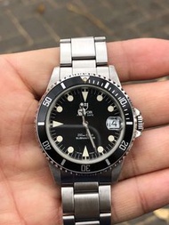 Tudor 75190 勞的勞底，夜光淡黃，配9315錶帶(V6）， 36mm 潜水 手錶  新淨靚仔