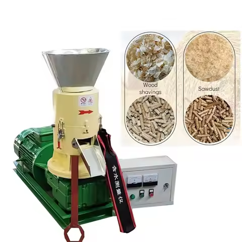 Wood Pellet Making Machine Biomass Wood Pellet Machine Sawdust Pelle Mill