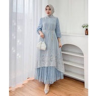 RAYA OUTFIT EID DRESS MODEL 2026 BY Aii Collection dress muslimah dress raya 2026 dress labuh