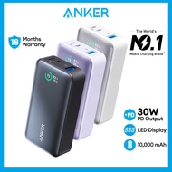 Anker Powerbank Fast Charging Power Bank PowerCore PowerBank 10000mah 30W Portable Charger USB C PD (A1256)