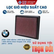 BMW 435i engine Air filter, high performance Air filter for lifetime use - Zen Air