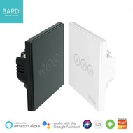 BARDI EU 3 Gang Smart Light Smart Touch Switch Wifi Light Switch