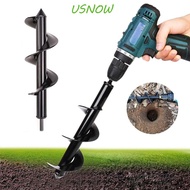 USNOW Auger Garden multiple sizes Flower Earth Drill Gardening Supplies Power Ground Drill