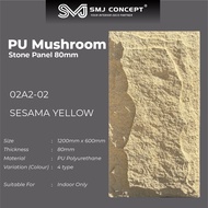 SMJ CONCEPT® | PU Mushroom Stone Panel | 02A2 Waterproof Indoor Feature Wall Panels