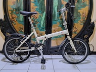 20吋功學社鋁合金16速折疊腳踏車桃園自取khs 8*2 speed Aluminum folding bike Taoyuan Station no discount can cod