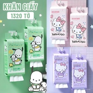 Retractable Wall Tissue 1320 Sheets Soft and Tough Paper