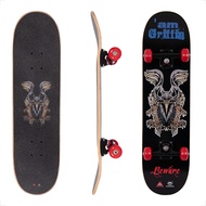 WIN.MAX Skateboard complete board with ABEC-7 ball bearings 31 x 8 inch wooden board made of 7 compa