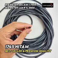 1M Karet Ketapel 4.5mm 1745 Slingshot Fish Rubberband HITAM