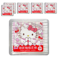 Hello Kitty 凱蒂貓 細紙軸棉花棒