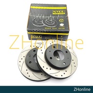 PROTON WAJA 1.6, PERDANA SE, PERDANA V6, ARENA - NYCO FRONT DRILL & SLOT RACING BRAKE DISC ROTOR (2P