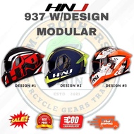 HNJ 937 HNJ 601 2 Motorcycle Modular fullface helmet with design Unisex Motorcycle helmet