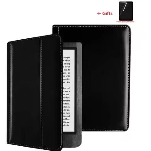 Folio Case for Kobo Glo HD ebook Reader Leather Cover Model N437 Protective Case with Magnet Closure