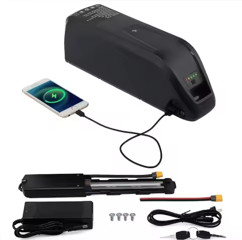 High Capacity Hailong bike Battery 36V 48V 52V 10Ah 15Ah 20Ah for Bafang BBS Series Mid , with 4-Pin