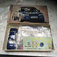Subaru Impreza WRX MCRAE 1993 RAC WRC 拉力賽車模型 HASEGAWA 1/24