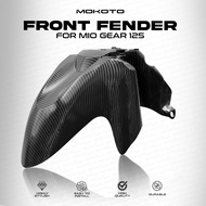 MOKOTO MIO GEAR 125  FRONT FENDER CARBON FOR MIO GEAR 125 MOTORCYCLE C-11224