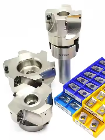 1set C12 C16 C20 FMB22 Tool Holder+ BAP400R Face Milling Cutter head BAP400R 50mm 63mm 80mm + 10PCS 