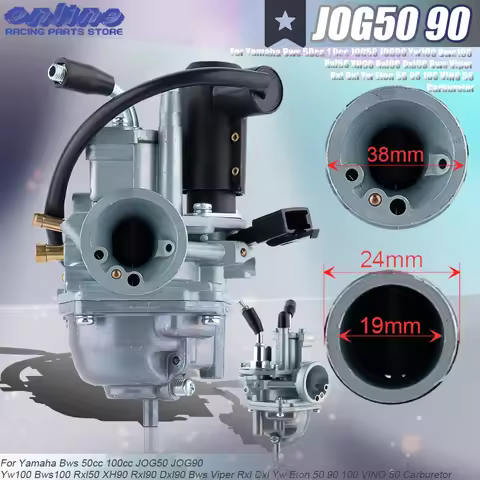 Carburetor For Yamaha Bws 50cc 100cc JOG50 JOG90 YW100 BWS100 RXL50 XH90 RXL90 DXL90 BWS Viper RXL D