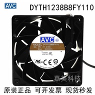 [Cooling Fan] AVC DYTH1238B8FY110 DC48V 2.5A 12CM Switch Waterproof High Air Volume Cooling Fan Hot 