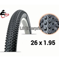 LS Bicycle Tyre 26X1.95 Small Block Tayar Basikal
