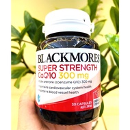 CO Q10 Blackmores Úc - Viên Uống Bổ Tim Mạch Blackmores CoQ10 150mg & 300mg (30 Viên)