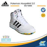 Adidas อาดิดาส  รองเท้าผ้าใบ รองเท้าแฟชั่น รองเท้า  Running Kids Pokemon Shoes Hoops Mid 2.0 EG1989 (2400)