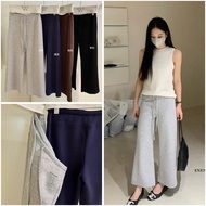 WGWE / EN EN 10787 high-waisted flared pants, soft and stretchy material, youthful basic shape