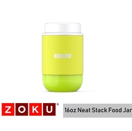 Zoku 16oz / 465ml 10oz / 295ml Stainless Steel Neat Stack Thermal Food Jar Premium Quality Keep Warm