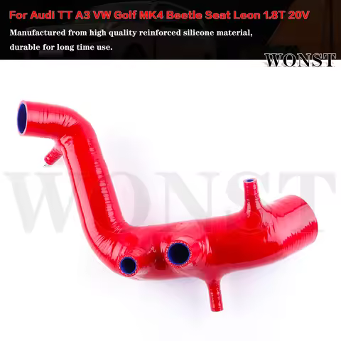 Turbo Silicone Induction Intake Hose Pipe For 1998-2006 Audi TT A3 VW Golf MK4 Beetle Seat Leon 1.8T