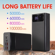 【True capacity】HXR Powerbank 50000 mah 60000 80000 100000mah |Dual Port | fast Large capacity charge