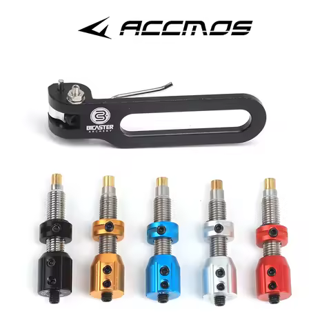 BICASTER Archery Recurve Bow Cushion Plunger Screw-In Arrow Rest Pressure Button Side Pad Stainless