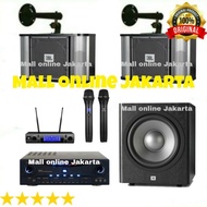 Paket karaoke rumah Jbl 10 inch fullset sound system subwoofer 12 Ori