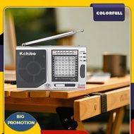 [Colorfull.sg] KK-9803 Full 10 Band Radio FM/MW/SW1-8 Portable Radio AM FM Radio for Elder