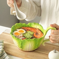 Creative Ceramic Bowl Instant Noodle Bowl Fruit Salad Bowl Tableware