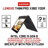 Laptop Second Lenovo Thinkpad X380 Yoga 2In1 Mode Laptop Touchscreen