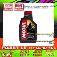 MINYAK PELINCIR ENJIN MOTUL 4T ENGINE LUBRICANT SCOOTER POWER LE 5W40 1.0L