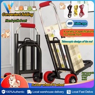 Trolley Cart Multifunction Foldable Shopping Cart Folding Luggage Trolley Push Cart Grocery Car