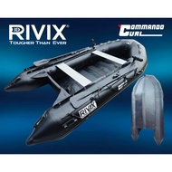 RIVIX COMMANDO CURL CC Inflatable Boat IB Bot Angin Built in Lantai Foldable Fishing Dinghy Lasak PV